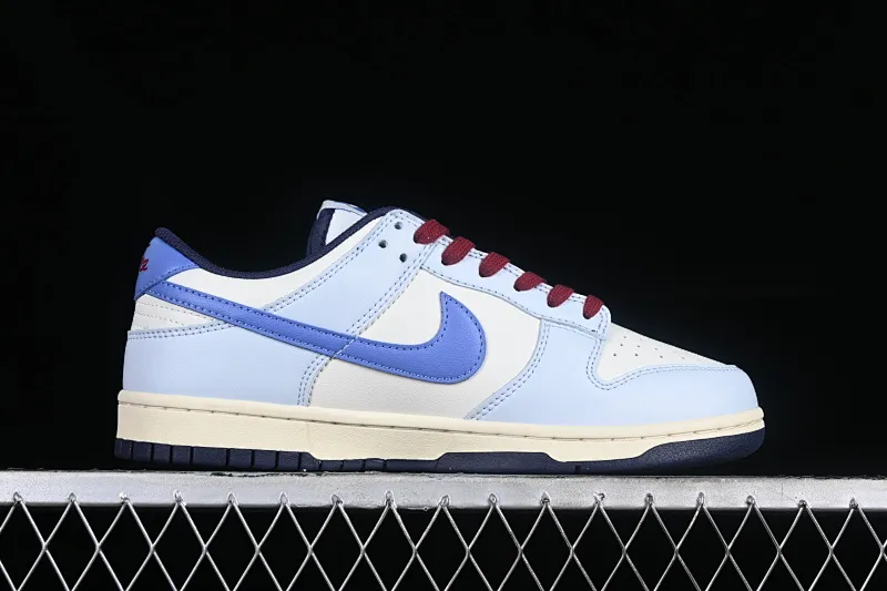 All categories Nk SB Dunk series Nk SB Dunk Low low-top sneakers Nk Dunk Low Retro "Sail and Polar Blue" Milan color SB low-top casual sneakers FV8113-141